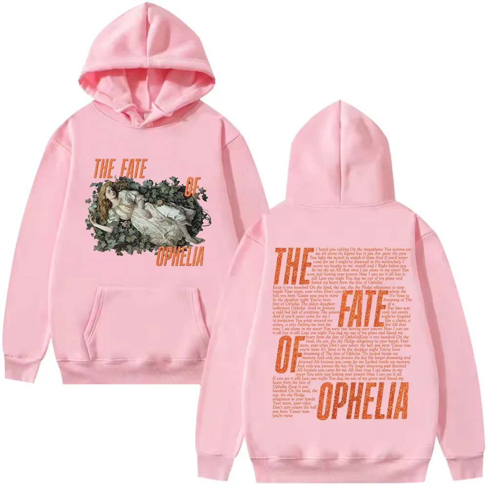 مصير أوفيليا كلمات هوديي TS حياة إستعراض ألبوم جرافيك ملابس النساء الرجال موضة ريترو الجمالية البلوز Y2K #4