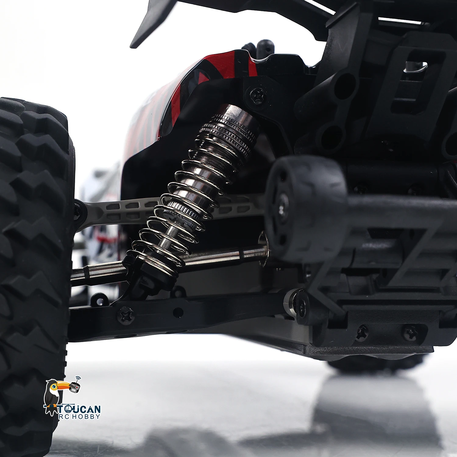 PVC-Gehäuse SCY 10101 1/10 4WD Ferngesteuertes Offroad-Auto RC Elektro-Großreifen-Truck mit Metall-Differential, Fahrbereit, LED-Licht – Detail 16