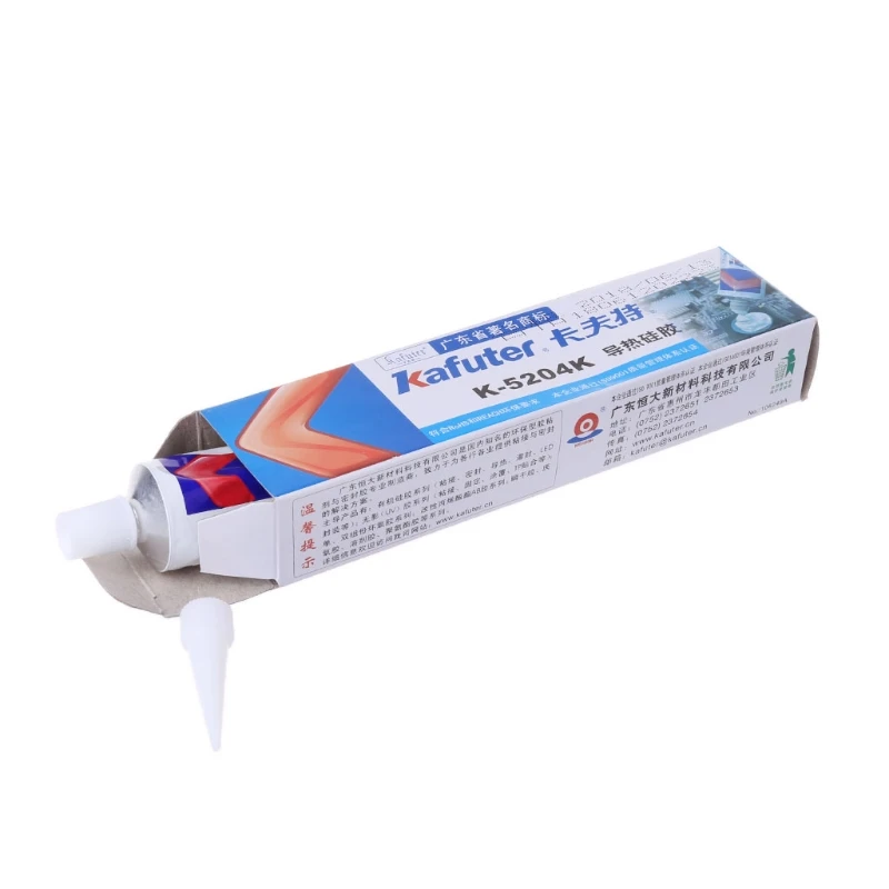 Thermal Conductive Silicone Adhesive Grease Paste Rubber For CPU