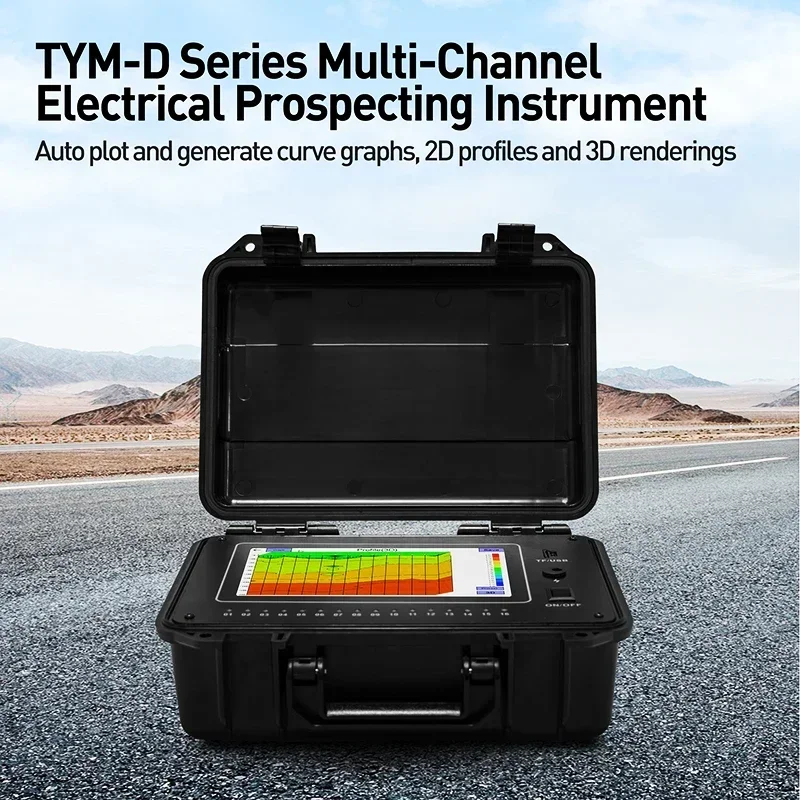 TYM D Series 16-Channel 500m Geophysical Measurement Tool Borehole Water Detector