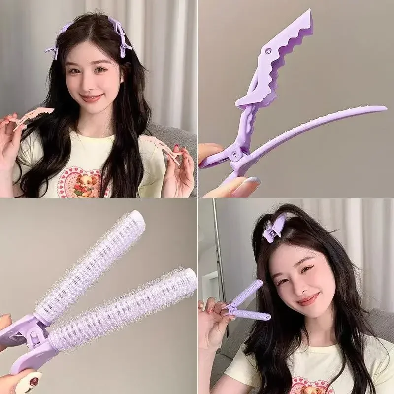 New Style Simple High Top Root Volumizing Hair Clips Forest System Fashion Hair Accessories Parting Positioning Hair Clamps