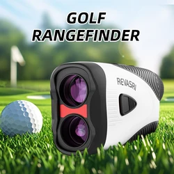 REVASRI Golf Rangefinder with Slope Switch 1000Yards Range Finder Telescope Flag Lock Vibration Magnet for Golf Tournament Legal