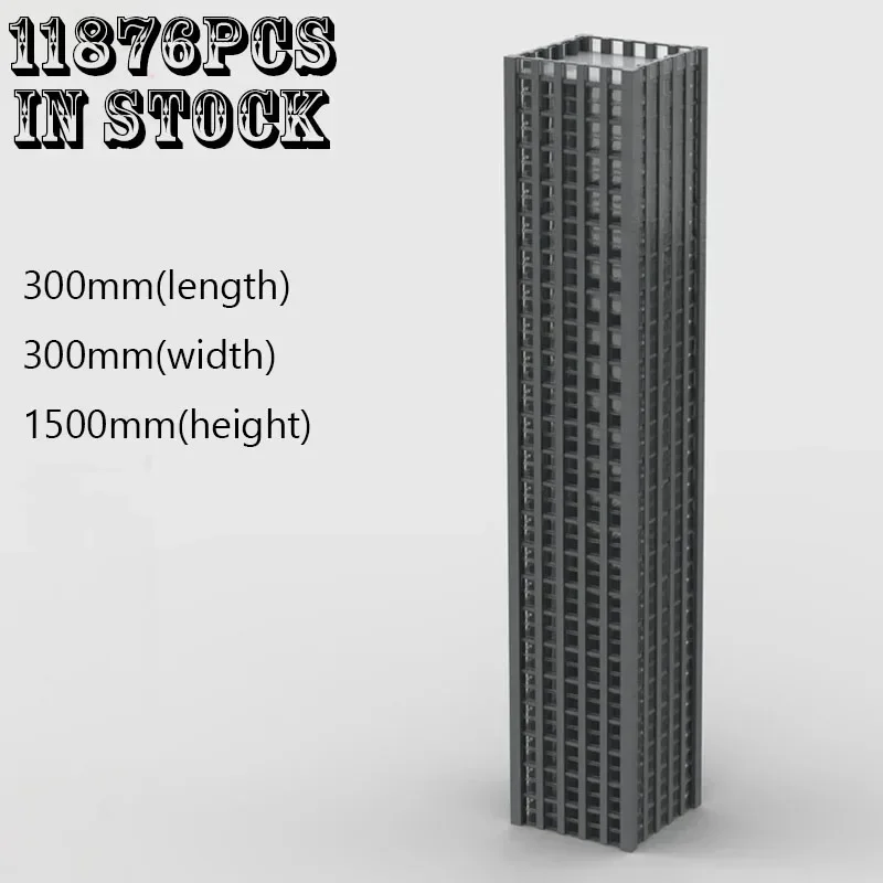 

NEW MOC-160003 Building Block Modular Skyscraper Cityscape Architecture Creative Assembly Toy DIY Birthday Gift