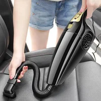 Aspirador de coche con doble uso en seco y húmedo, fuerte potencia de succión de 120W, accesorios para aspiradoras de coche de alta potencia