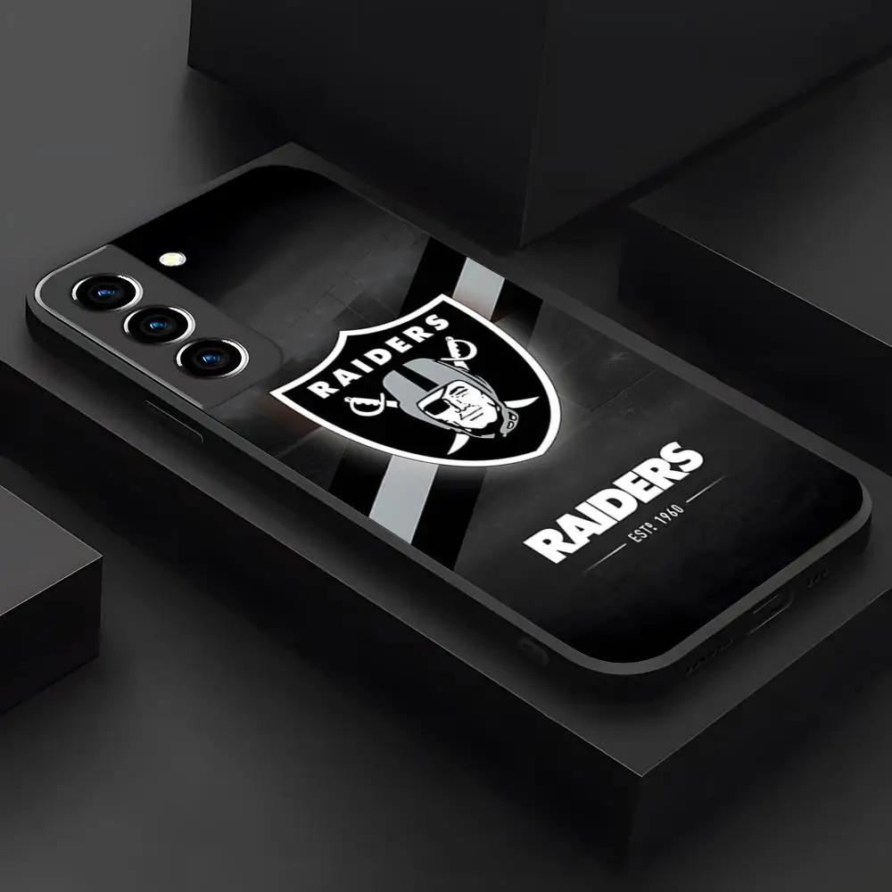 Top Sports-Las Vegas Raiders Phone Case For Samsung Galaxy A21 Plus S22 A53 A24 A34 A54 A52 M54 Note 10 20 Ulitra FE Back Cover