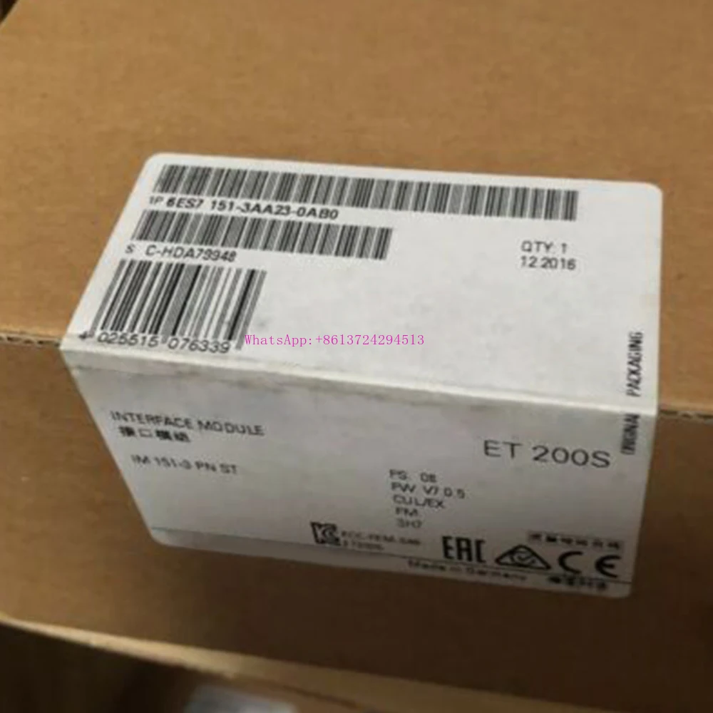 

New for Siemens 6ES7151-3AA23-0AB0 6ES 7151-3AA23-0AB0 Interface Module in Box