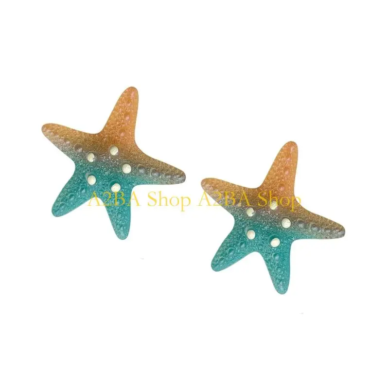 A2BA 1Pair Starfishes Design Silicone Headphone Accessories For Gaming Customization