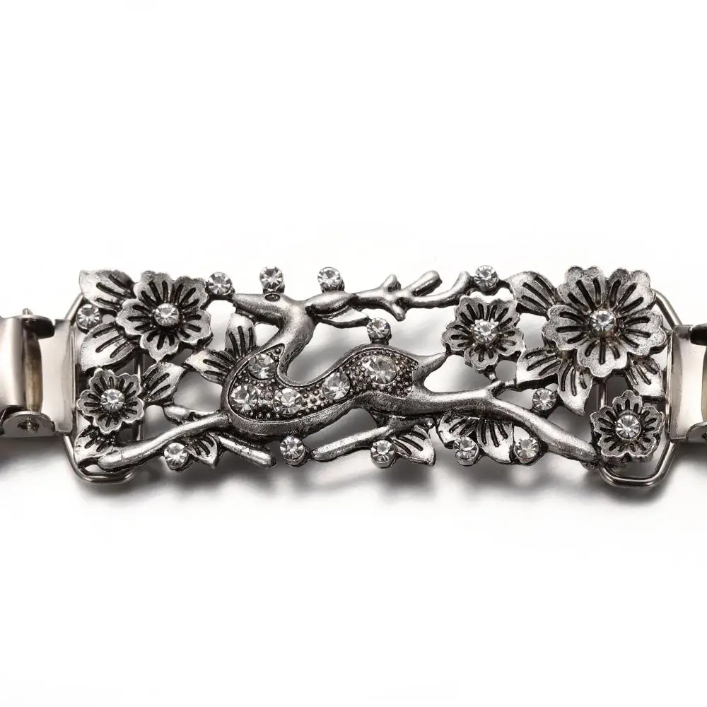 Winter Charm Gift Retro Carved Flower New Shawl Brooch Animal Pattern Cardigan Clip Duck Clip Clasps