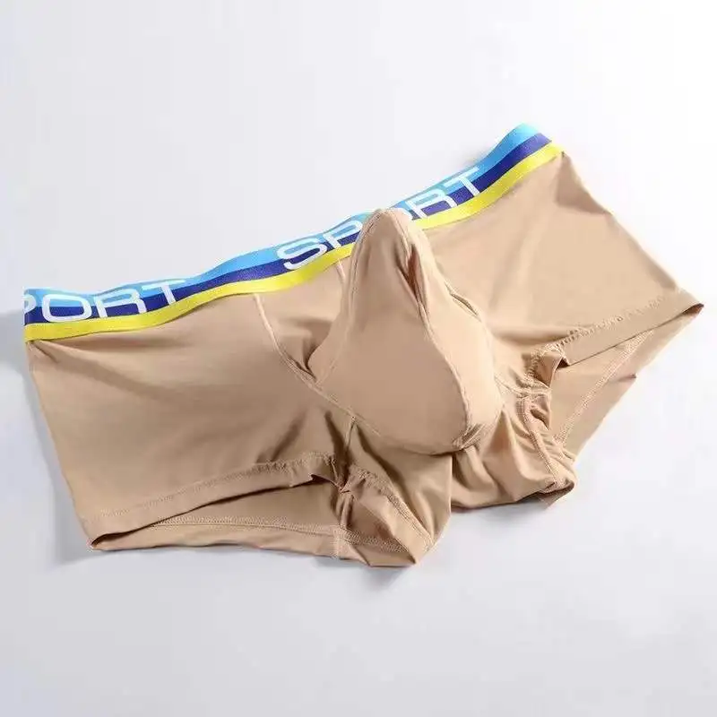 Underwear Sexy for boy for men boxers Elephant nose Underpants Male Panties Breathbale Summer ice silk U Convex Pouch sexi gay