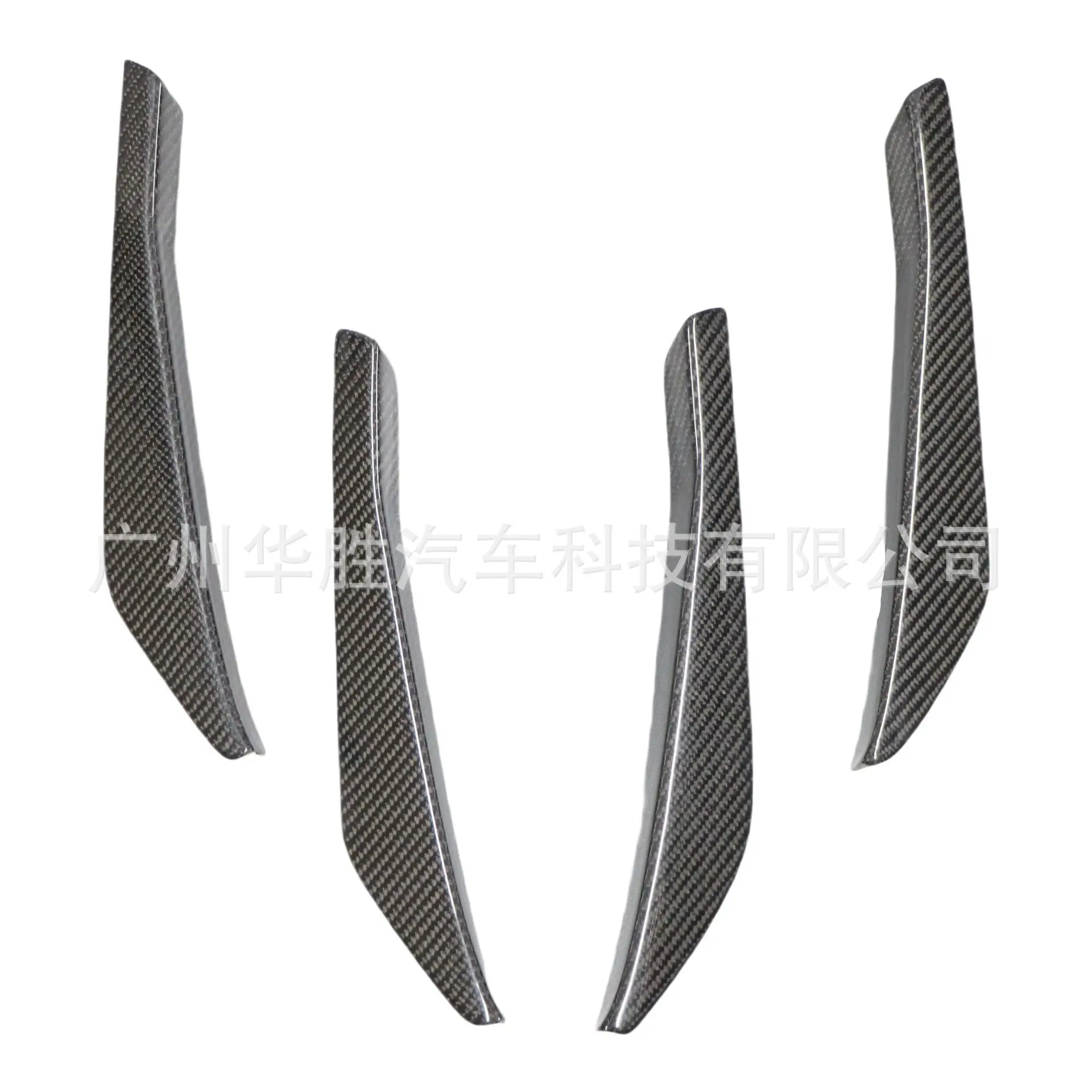 

Suitable for Nissan GTR exterior modification accessories front bar air knife high quality real carbon fiber front bumper air kn
