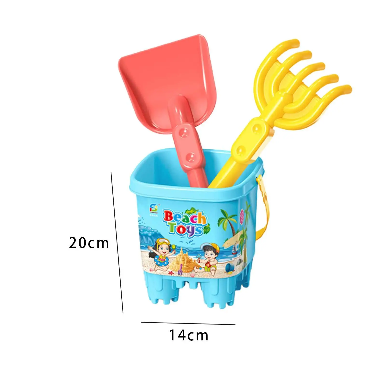 Sand Toy Set Collapsible Beach Toys for Kids Camping Gear Kids Outdoor