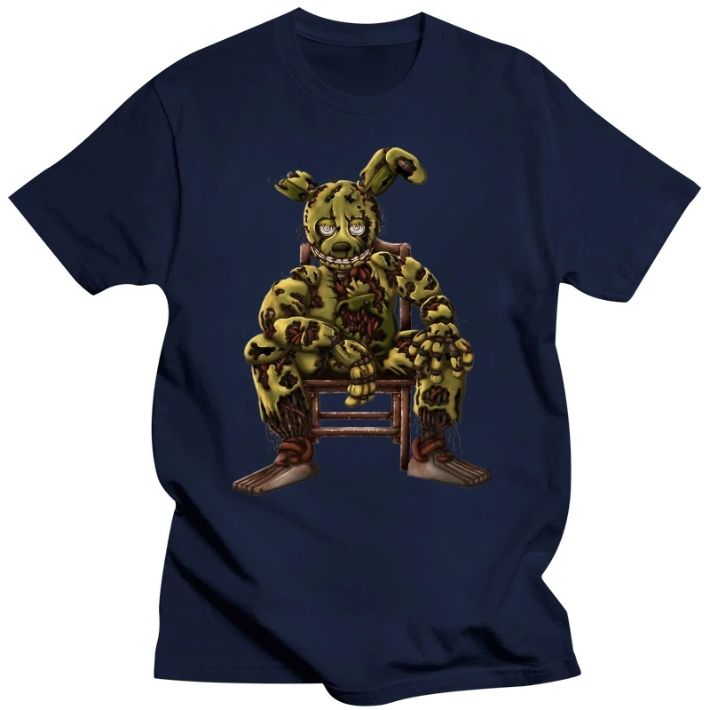 FNAF Man TShirt Springtrap Sat In Chair Distinctive T Shirt Original Sweatshirts New Trend