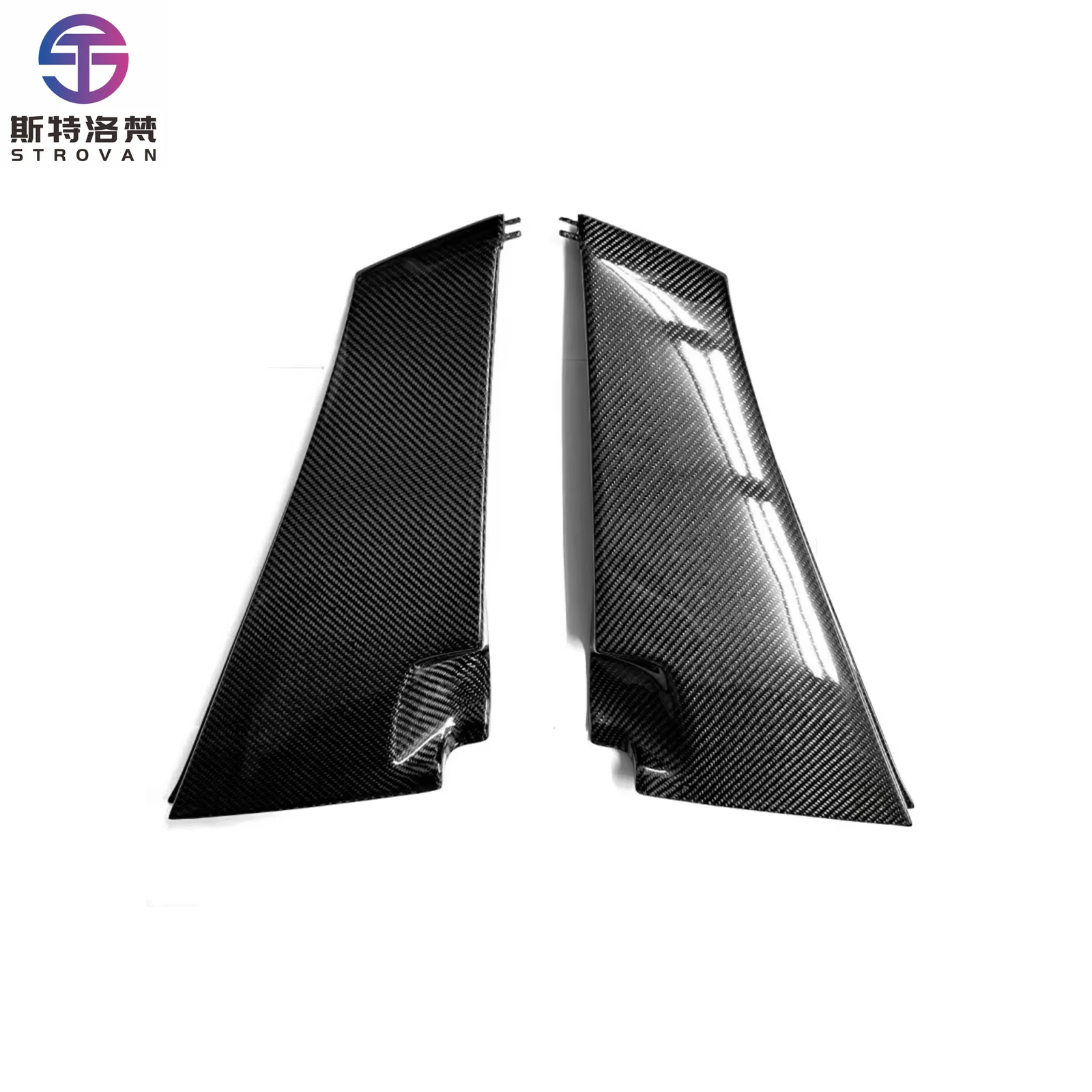 

STLF Carbon Fiber OEM NA1 NSX Side B-Pillar Cover Panel Body Kits Carbon Fiber for Hondas Acura