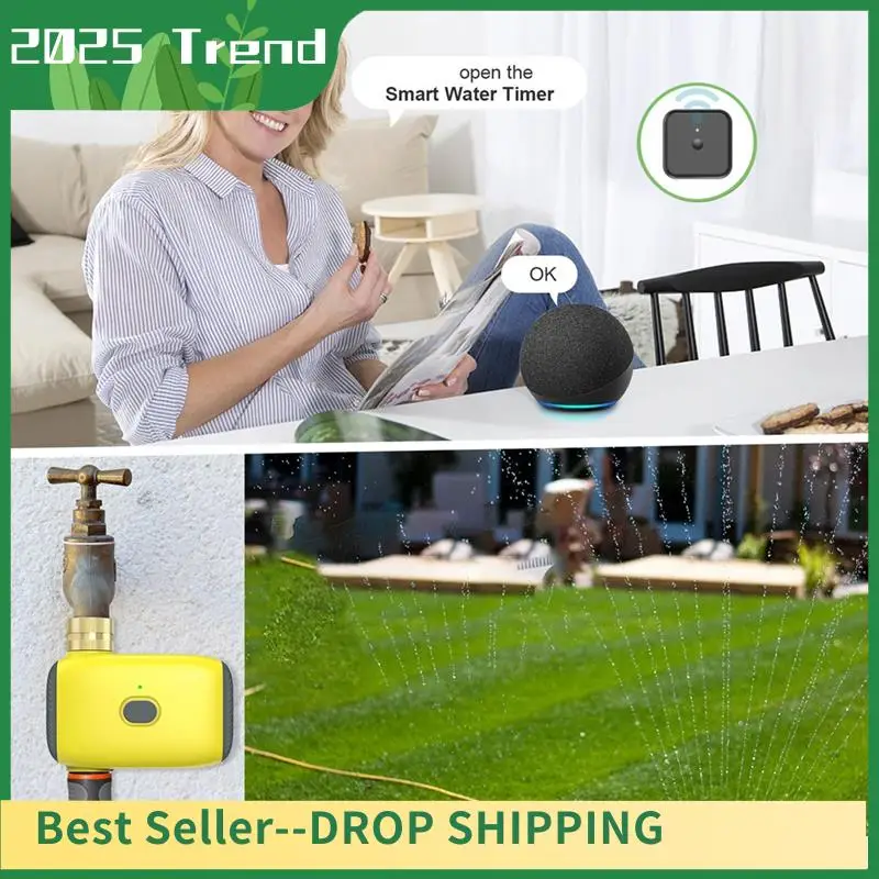 

AD33 HOT BSP3/4Inch Garden Automatic Watering Irrigation Time Timing Valves Controller Support Watering Watering Duration EU-Plu