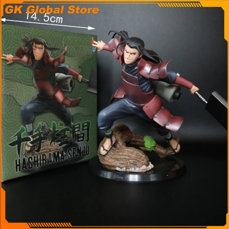 

16cm NARUTO Anime Figure Senju Tobirama Senju Hashirama Perimeter Model Statue Desktop Decoration Ornaments Christmas Gifts Toys