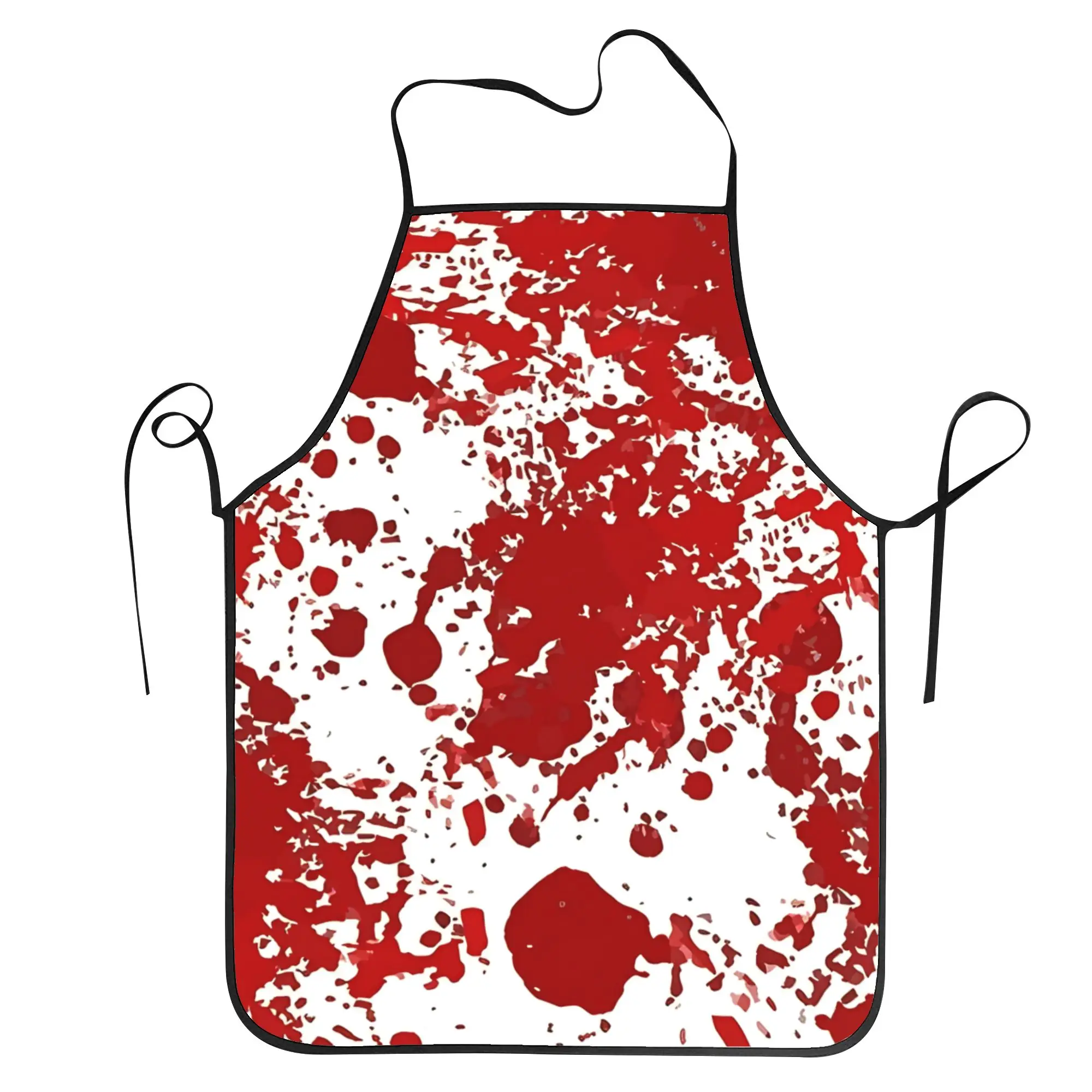 Horror Halloween Apron  Household Fashionable Kitchen Accessories Barber Barbecue Aprons without Pocket