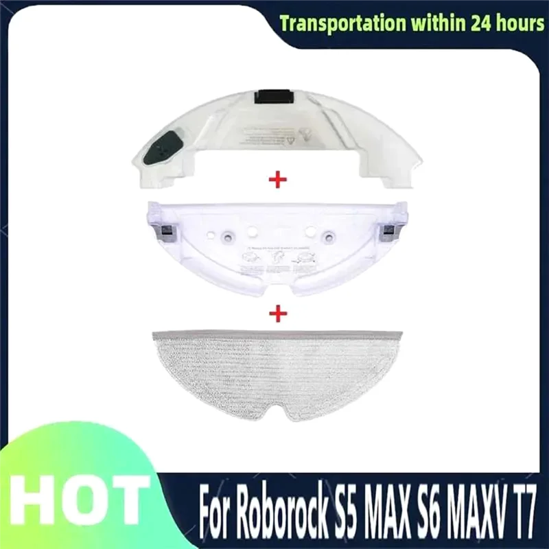 N83r para novo roborock s5 max s50 max s55 max s6 maxv t7 pro aspirador de pó peças reposição bandeja mop tanques água acessório