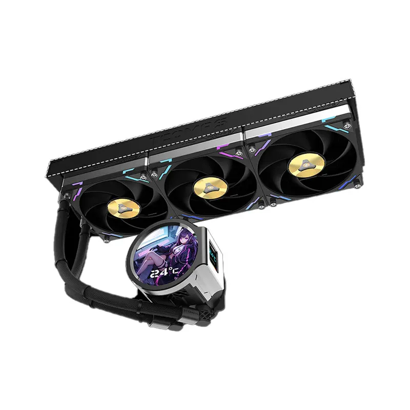 LX800 PRO ARGB All-In-One 360 Water-Cooled CPU Cooler LED PWM 6W Copper Aluminum Heatsink Computer Case