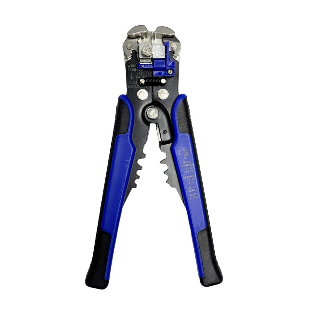 

【Автоматический инструмент для зачистки проводов】Многофункциональные плоскогубцы для зачистки и резки кабеля с противоскользящей рукояткой для электриков