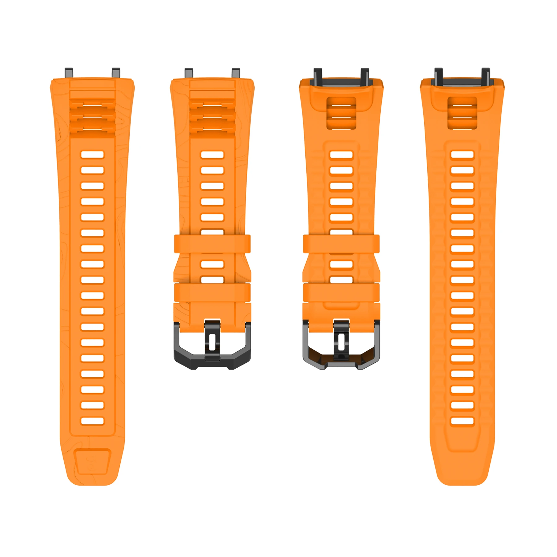 حزام سيليكون رسمي قابل للتنفس لـ Huami Amazfit T-REX 3 مع أدوات رياضية حزام ساعة سيليكون ناعم وشديد الارتداء