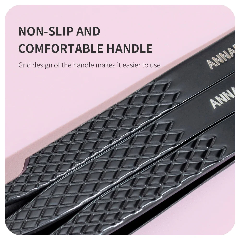 ANNAFRIS High-end Faser Spitze Wimpern Pinzette Edelstahl Gerade Kopf Gebogene Spitze Wimpern Verlängerung Pinzette Make-Up-Tools