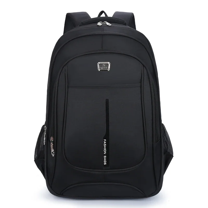 

Black Backpack For Men 2024 New 15.6-inch Laptop Rucksack Large Capacity Male Bagpack Multifunctional Urban Business Bag