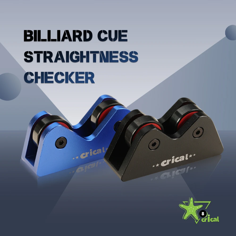 CRICAL Cue Straightness Checker Inspect Tool Snooker Cue Roller Straightness Detector Maintaince Tool Billiard Accessories