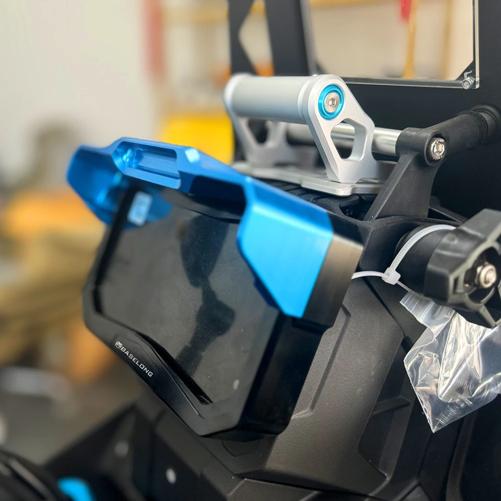 ل CFMOTO CF MOTO 450MT 450 MT 450 MT450 2024-2025 IBEX 450 12 مللي متر 22 مللي متر دراجة نارية الهاتف المحمول لتحديد المواقع والملاحة جبل قوس #5