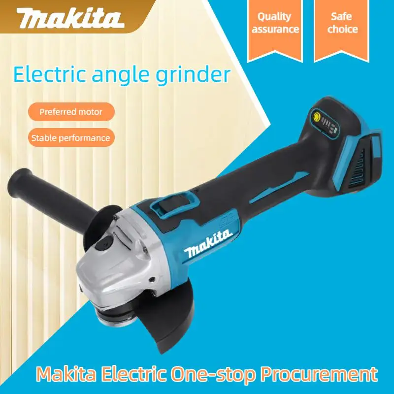 

Makita DGA504 18 В 6,0 Ач 125 мм Бесщеточная угловая шлифовальная машина с литиевой батареей (гольная машина)
