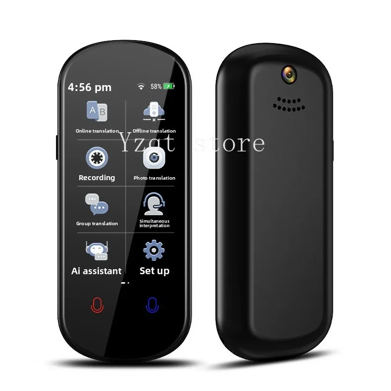 version of AI intelligent voice translator accurately offline supports 150 languages English office travel translator