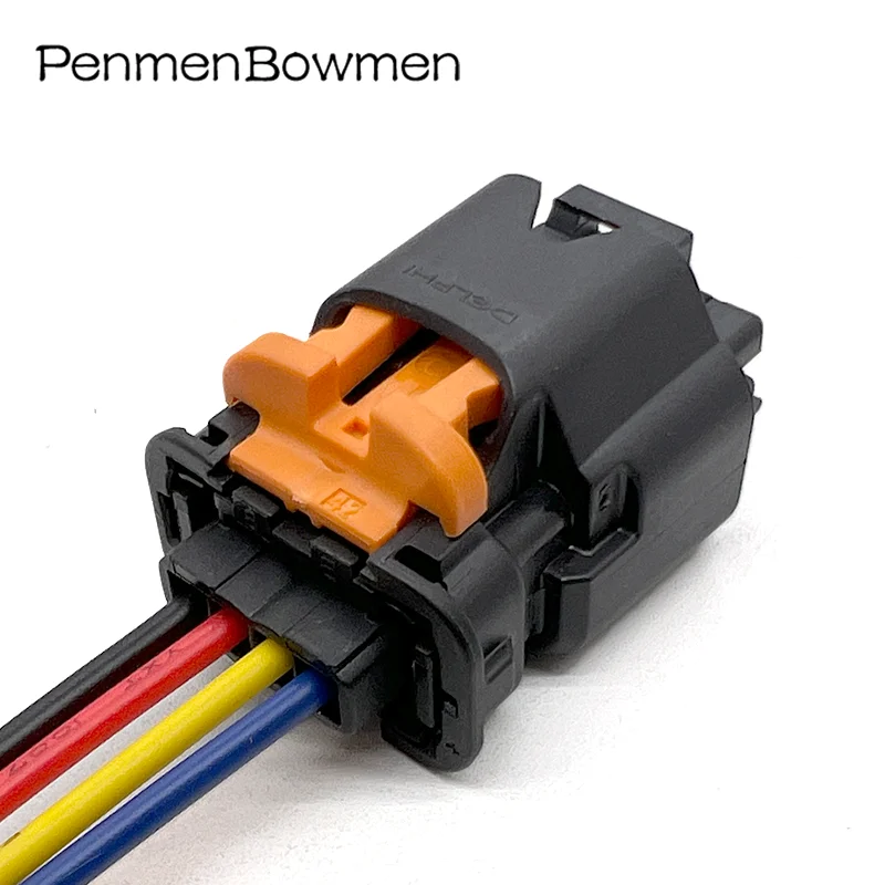 4 Pin 13876521 Auto Electronic Connector Engine Wiring Harness Socket Gasoline Pump Plug For Peugeot 301 2008 Citroen Elysee