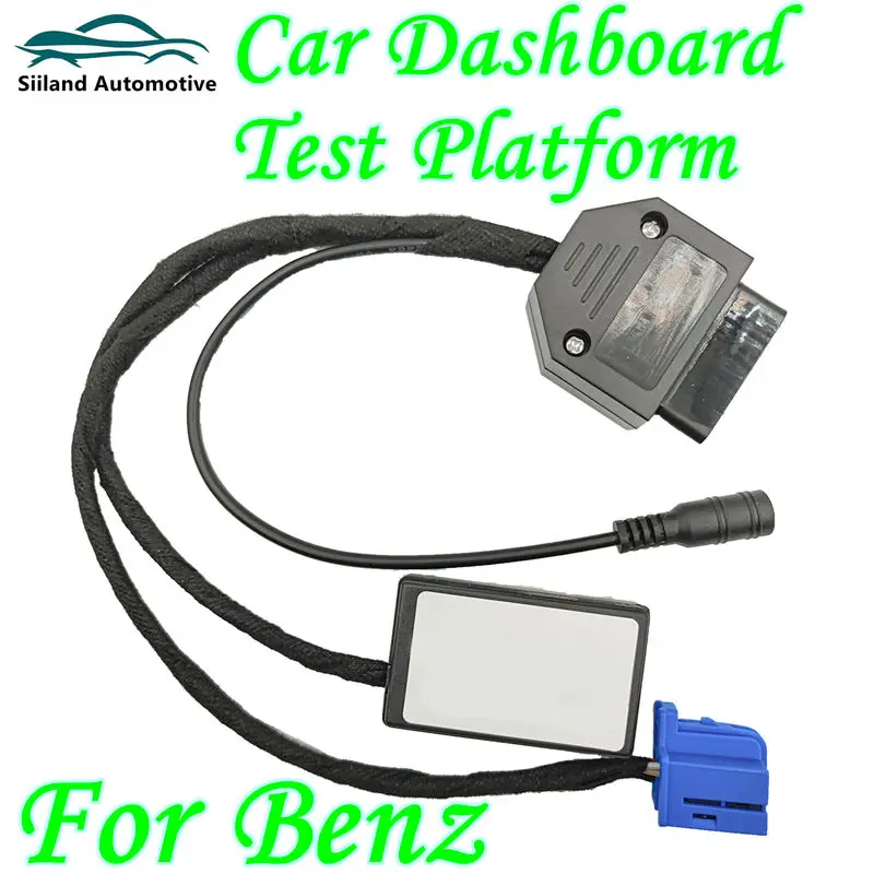 

Новейший кабель для тестовой платформы приборной панели автомобиля для Mercedes-Benz W205 W213 W253 W164, полный ЖК-дисплей, приборная панель, тест на запуск моделирования