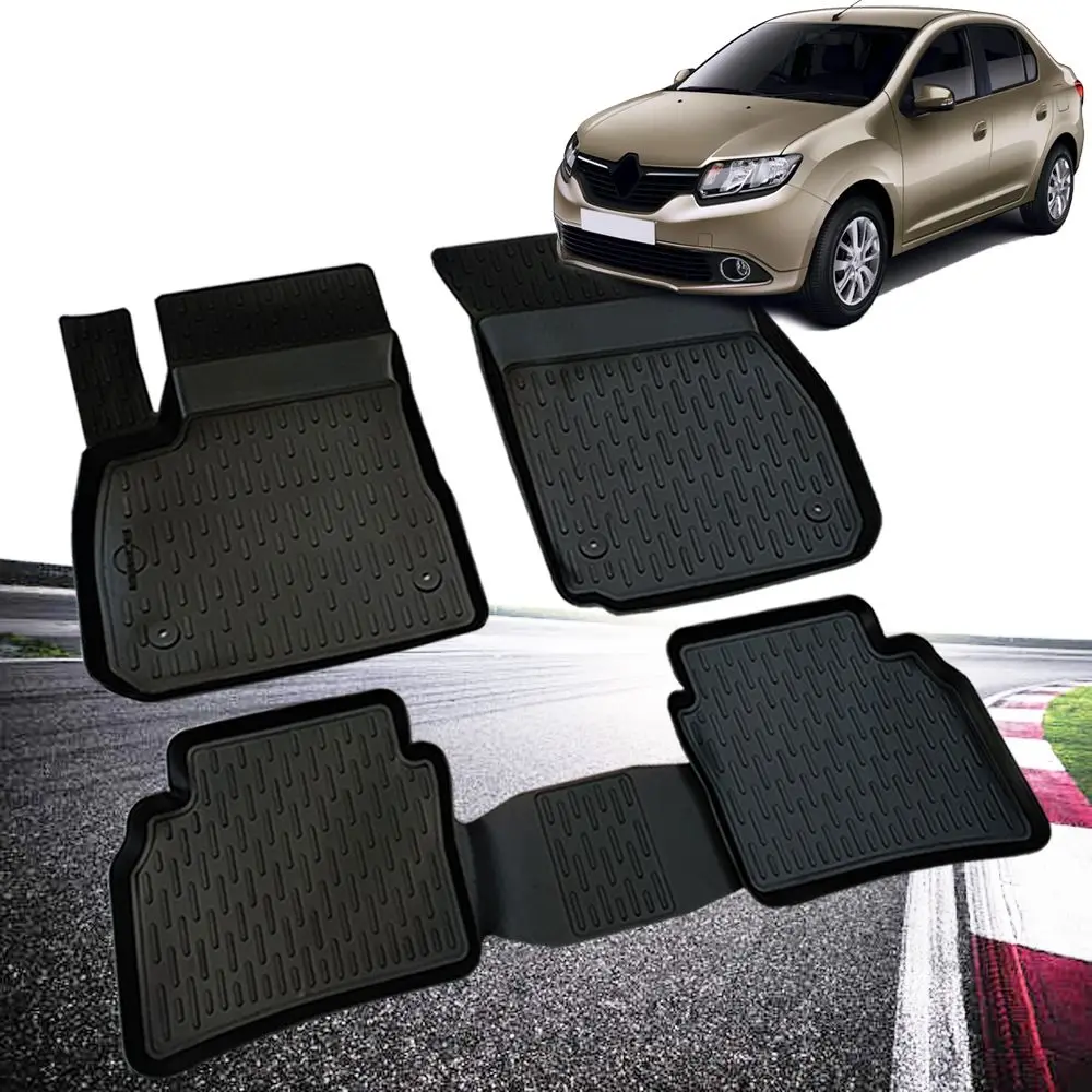 For Renault Symbol Mat 3D Pool Sedan 2013 Post BOSSE