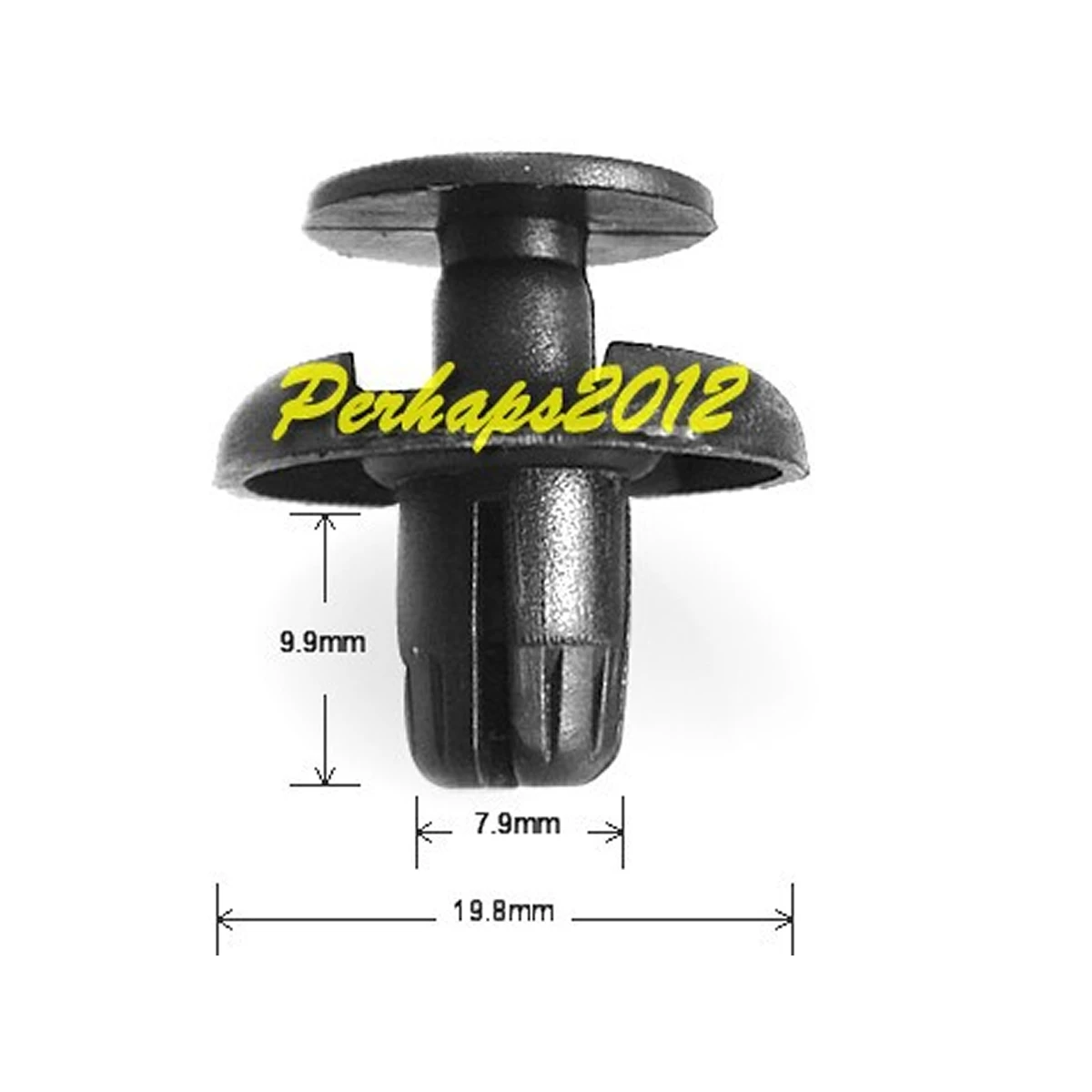 500x OEM For Honda  Accord Odyssey Civic & Del Sol CIVIC SOL FRONT FENDER PUSH TYPE RETAINERS 91501-S04-003 91501S04003