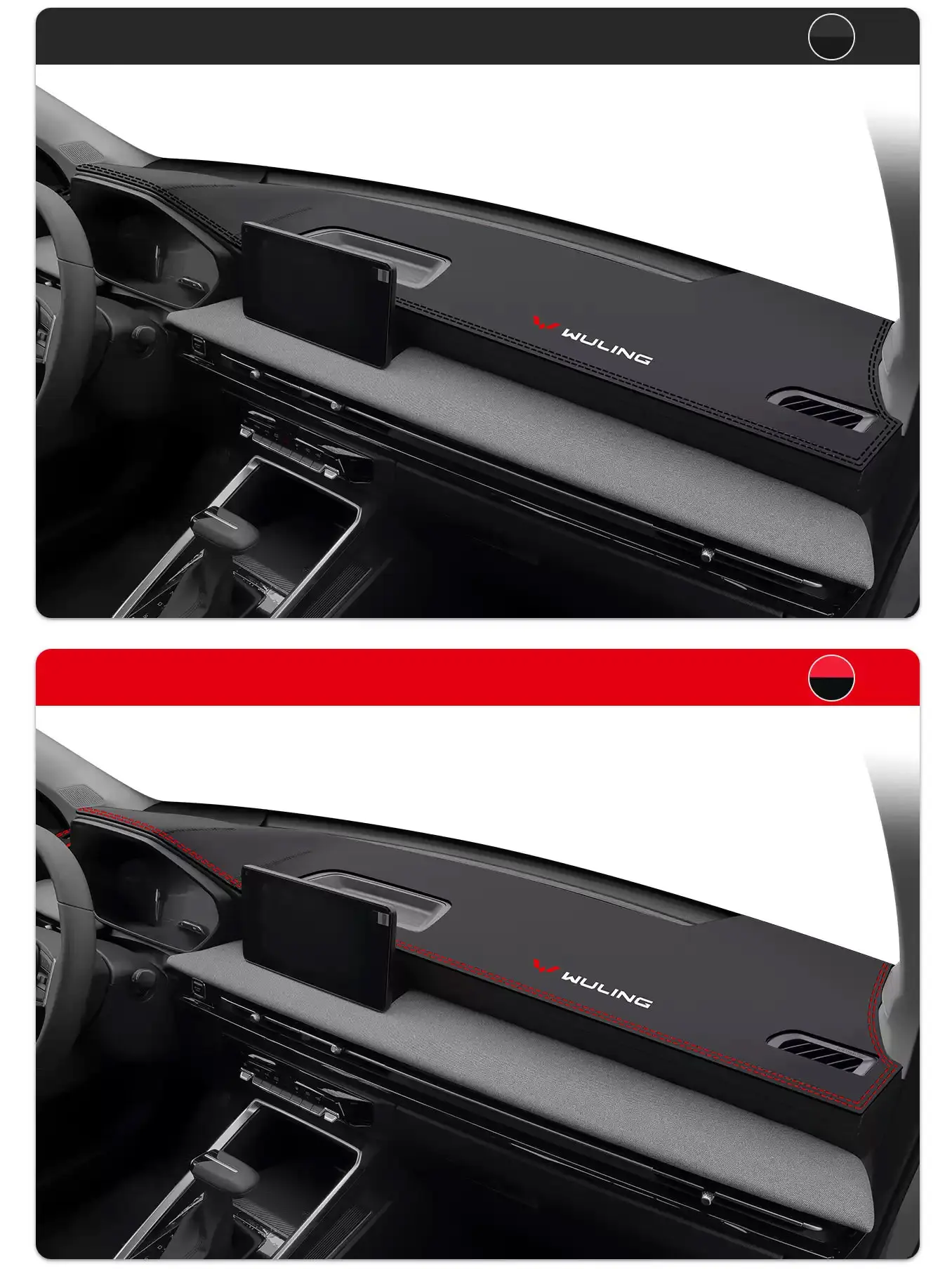 Custom Fit Car Dashboard Mat For Wuling Xingchi Alvez Chevrolet Groove 2022-2026 Anti-Glare Waterproof Heat Insulation Pad Cover