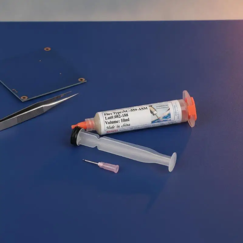 Nc-559-asm Flux Bga Balls,Liquid Solder For Soldering Syringe Solder Paste 10ml Flux For Soldering No Cleaning Welding Tools