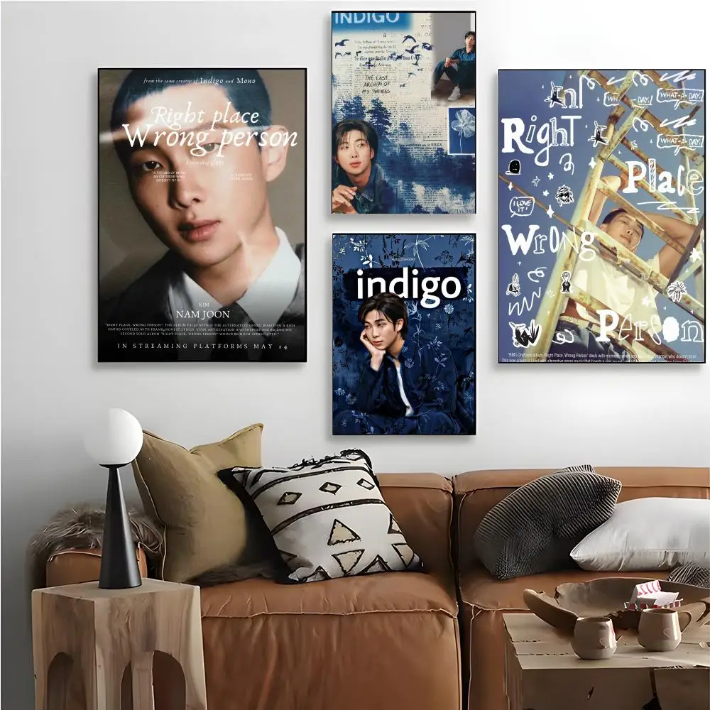 ملصق RM RPWP عالي الدقة جداري لاصق مقاوم للماء لغرفة المعيشة المنزلية وغرفة النوم والديكور الجمالي