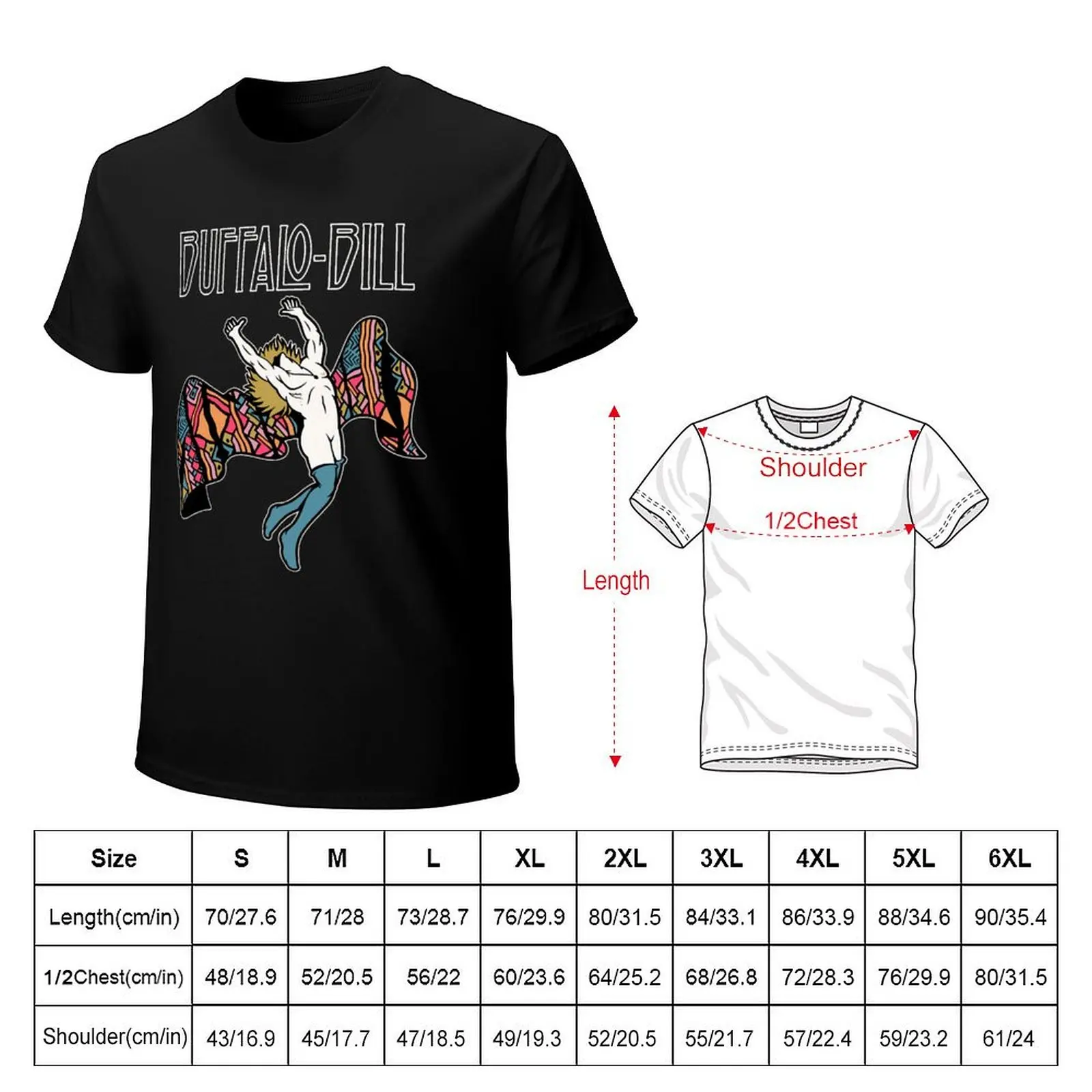 Bill Zeppelin T-Shirt Large Size Casual Short Sleeve Top