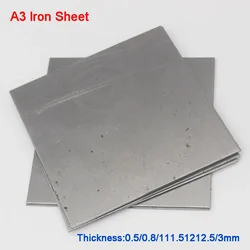 A3 Iron Sheet 50x50 100x100 100x150 100x200 150x150 200x200 Iron Plate Can Be Customized Zero Cutting Thickness=0.5mm~3mm