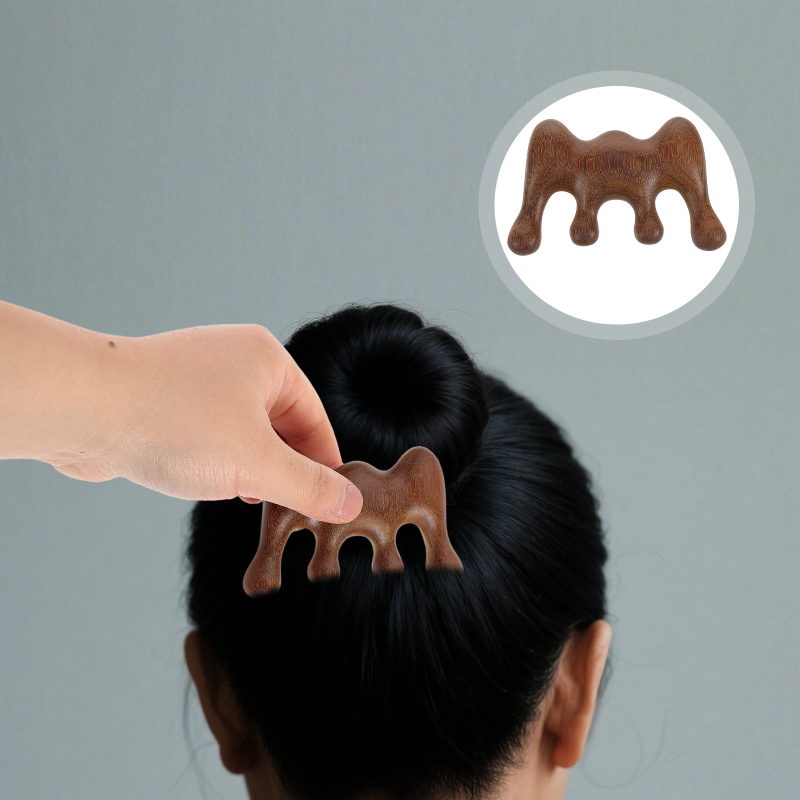 

Sandalwood Massage Comb For Scalp Neck Gua Sha Wood Massager Portable Hair Therapy Tool Durable Wooden Comb For Relaxation