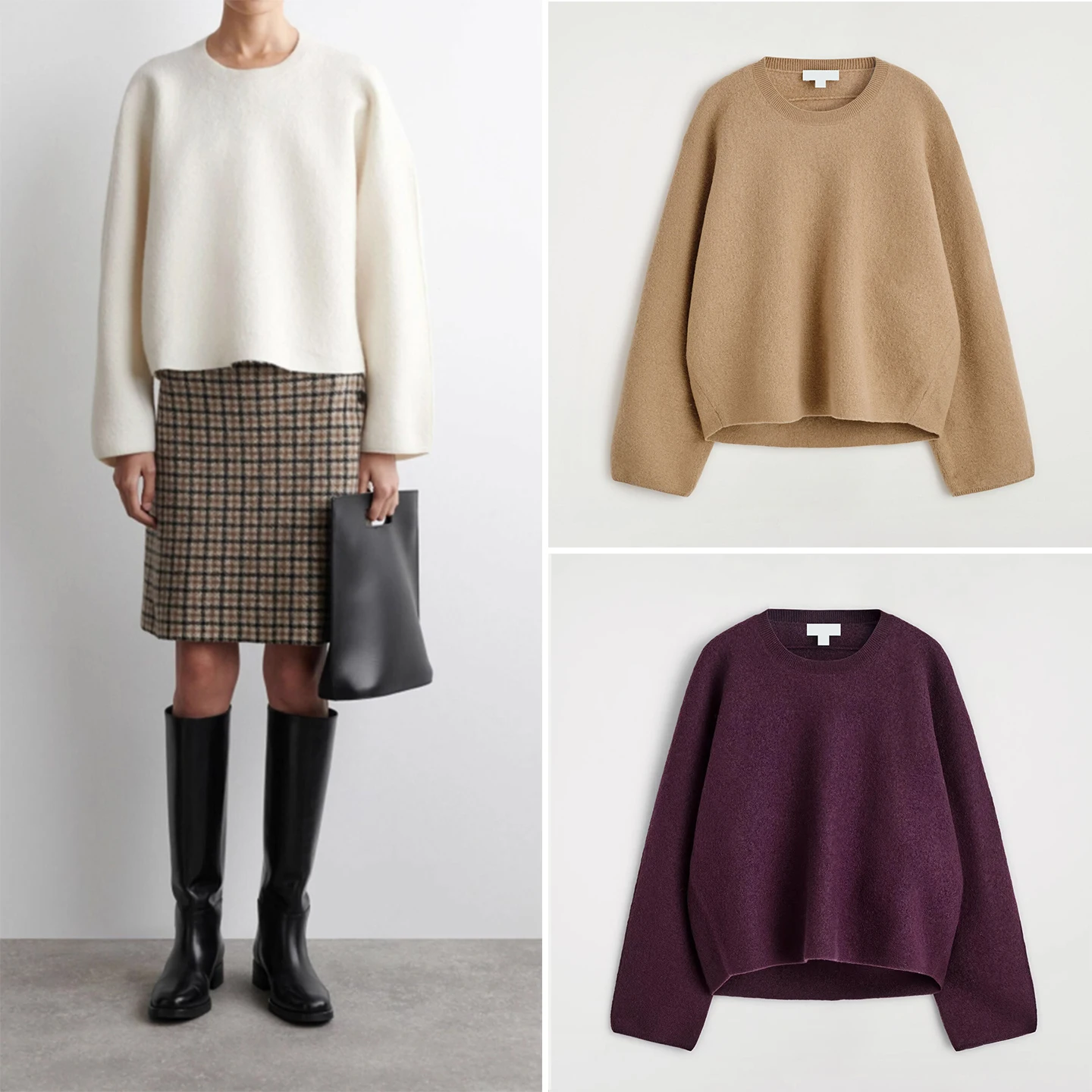 

Модный круглый свитер Ne со стойкой, женский слэ, осень 2023, Новое поступление, удобный длинный трикотаж свека Z