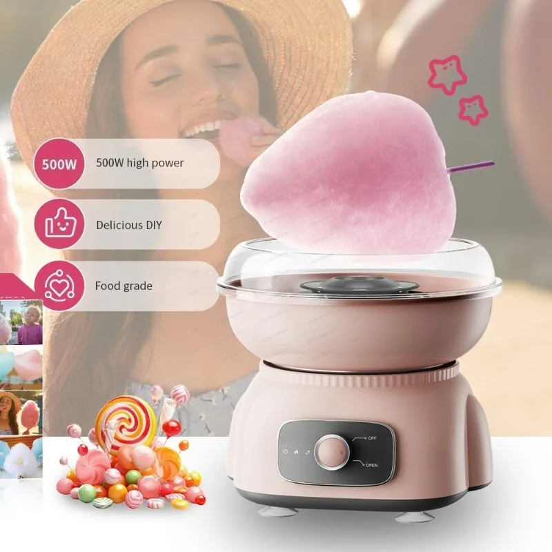 Cotton Candy Machine 110V 220V Cartoon Style Household Machine for Kids Candy Making