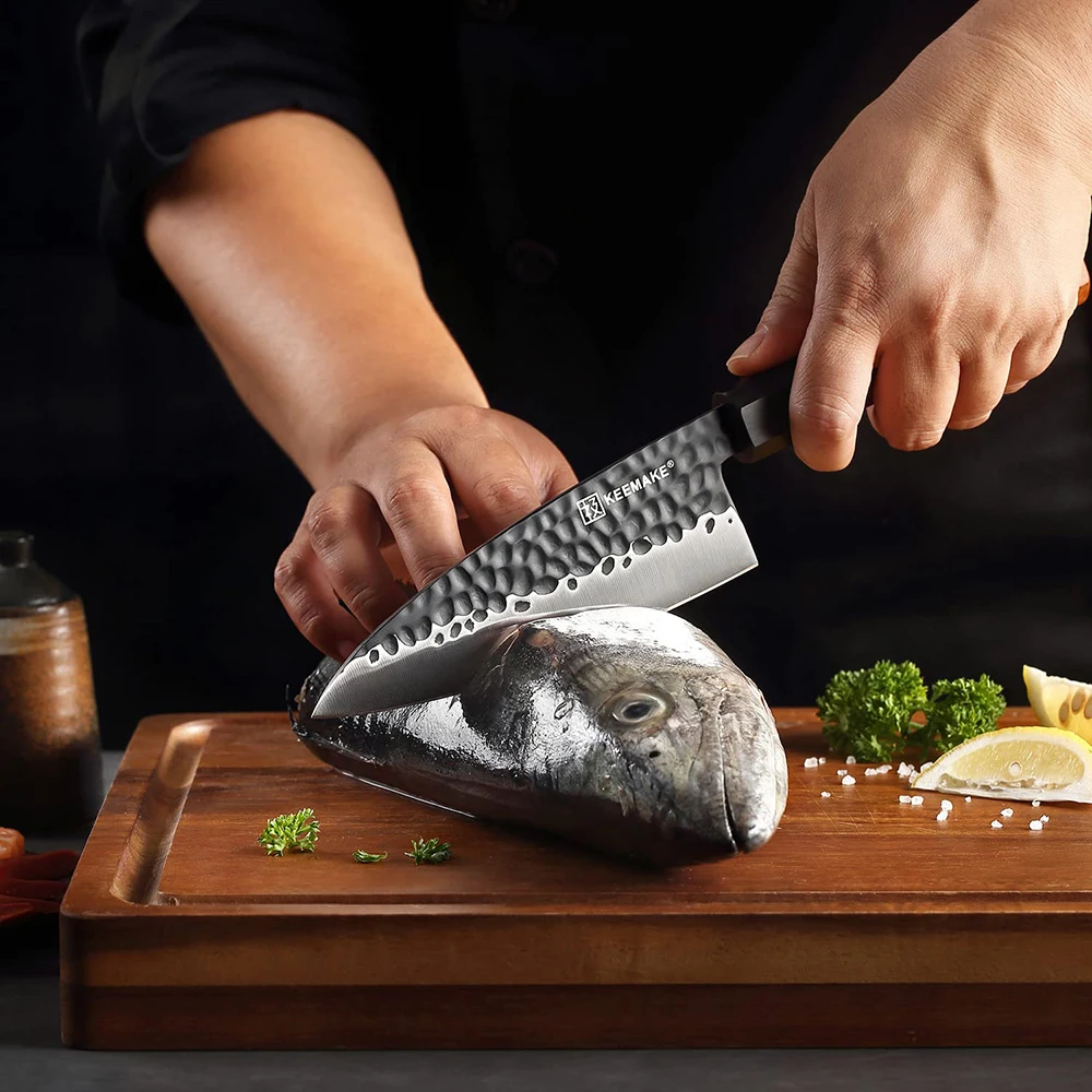 KEEMAKE Deba Chef's Knife 6