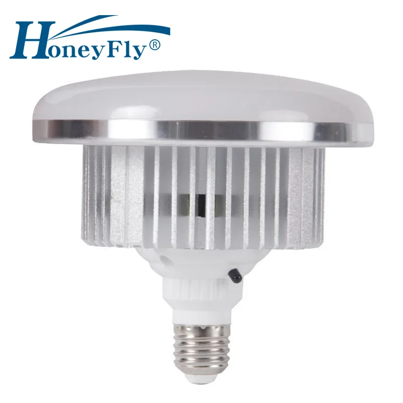 

HoneyFly Mushroom Photographic LED Bulbs AC165-265V 85W 150W Stepless Dimmable Colors Change With Remote Control Studio Lamp