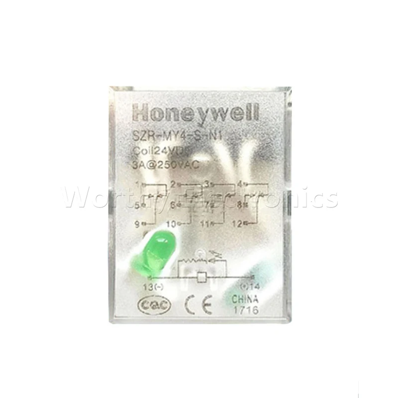 

Free shiping 10pcs/lot American Honeywell Relay SZR-MY4-S-N1 DC24V