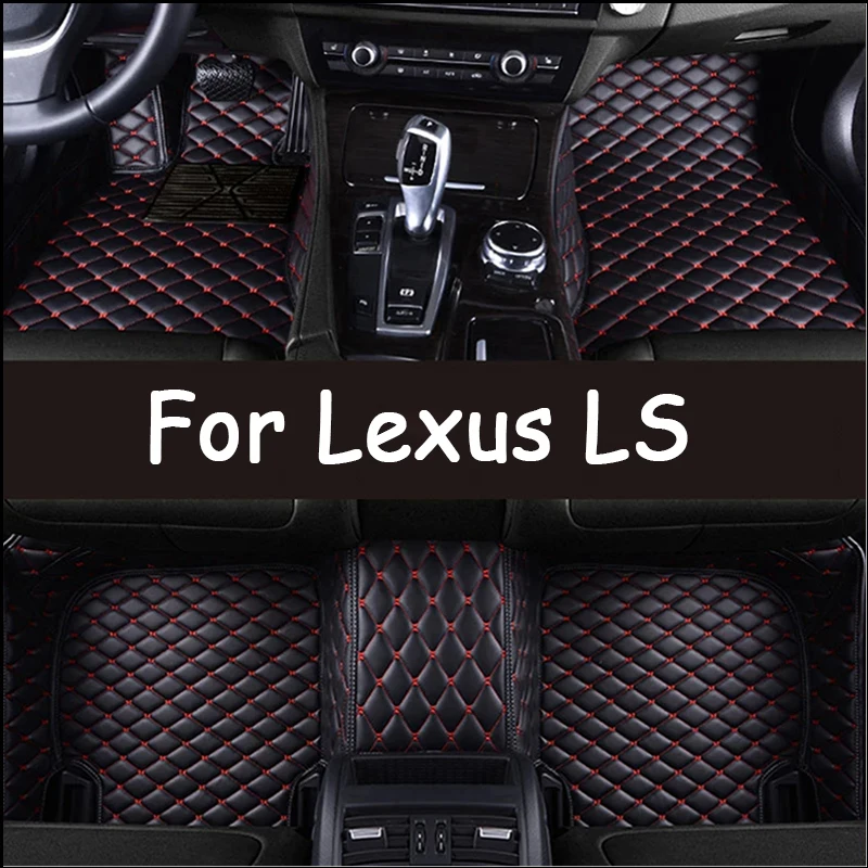 Custom Car Floor Mats For Lexus LS LS350 LS400 LS430 LS460 LS500 LS500h LS600h Auto Carpets Foot Coche Accessorie