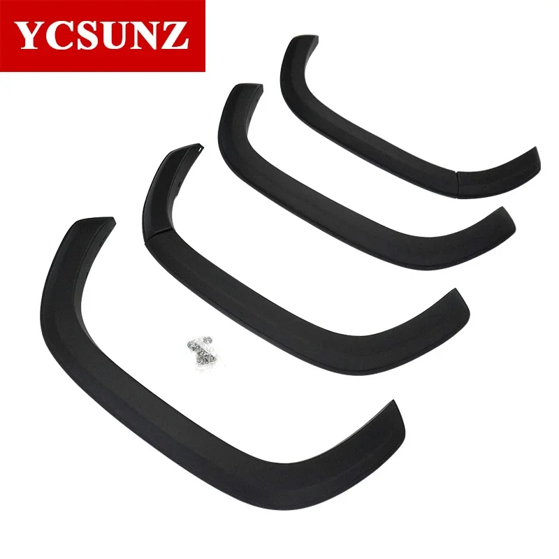 Slim Fender Flares For Mitsubishi Trion L200 2023 2024 Matte Black Wheel Arch Single Double Cab Car Accessories