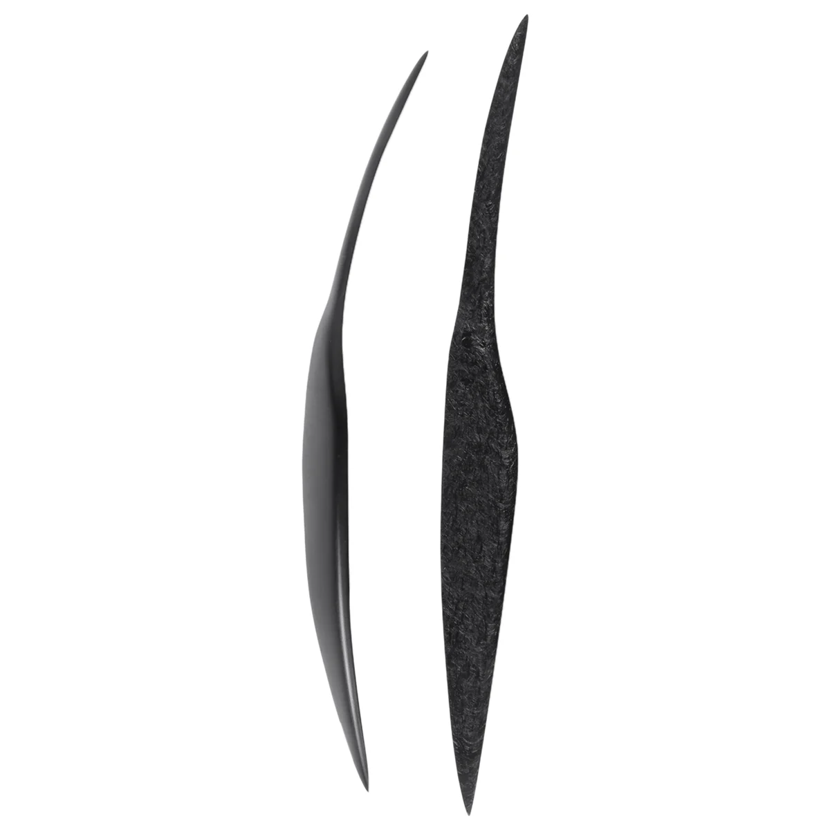 Premium Car Front Headlight Cover Sticker light lamp Eyebrow Eyelid Covers for Fiesta