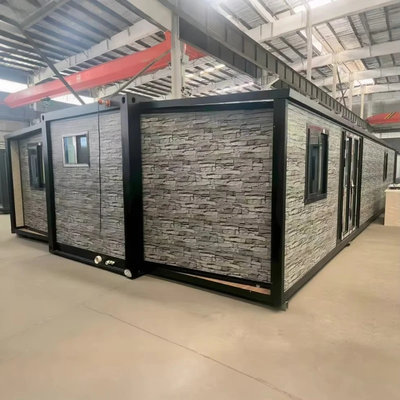 Ready Made Container House and Expandable Mobile Home 20ft 40ft 2 3 Bedrooms Villa