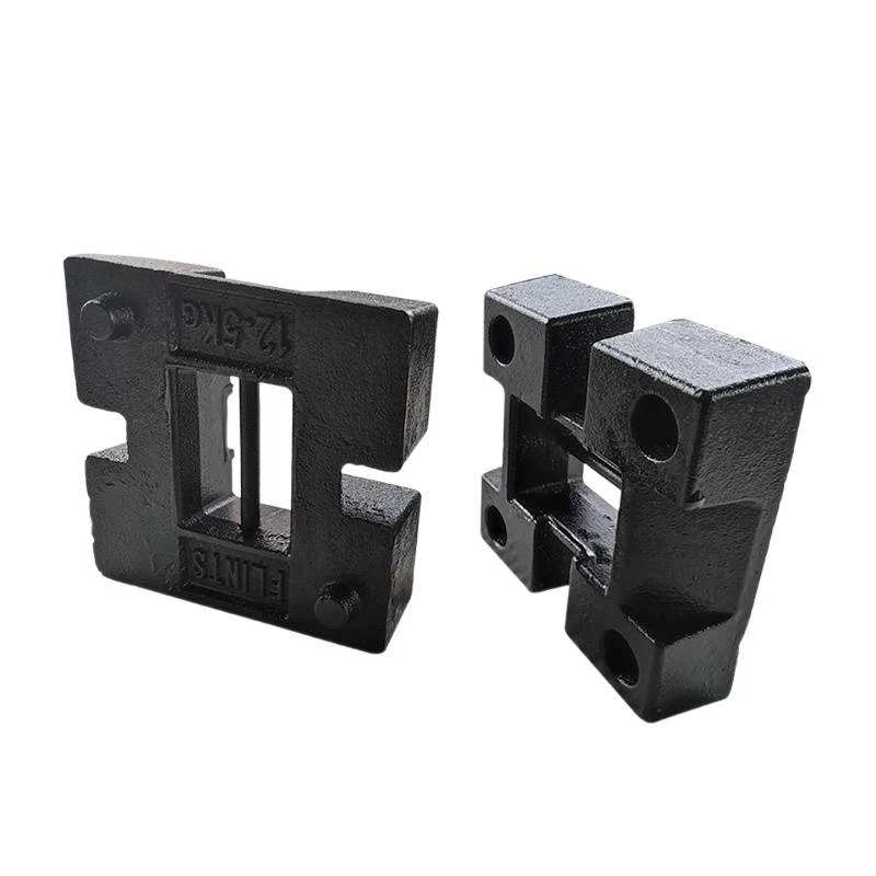 OEM Custom Drawing Cast Iron Counterweight Block Industrial Balance Weight Sand Casting Machining Tolerance 0.01-0.05Mm Surface